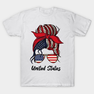 Patriotic Chic, USA Pride T-Shirt